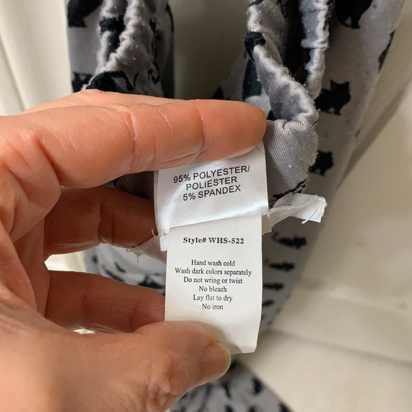 🌷3 for$25🌷Streetwear Society, US S, Grey & Black Kitty Cat Leggings - Picture 6 of 6